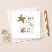 Birthday Card - Catching Stars