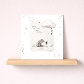 Birthday Card - Bear With Girl Birthday Card - Bear With Girl