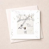 Birthday Card - Lovely Friend Birthday Card - Lovely Friend