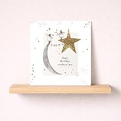 Birthday Card - Moon And Stars