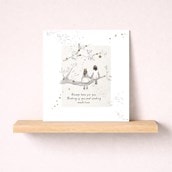 Thinking Of You Card - Girls On A Branch Thinking Of You Card - Girls On A Branch