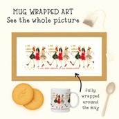 Personalised Christmas Mug - Champagne Celebrations