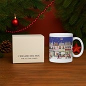 Personalised Christmas Mug - Snowy Christmas Town Personalised Christmas Mug - Snowy Christmas Town