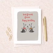 Friendship Card - Best Friends Forever