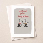 Friendship Card - Best Friends Forever Friendship Card - Best Friends Forever