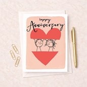 Anniversary Card - Happy Anniversary