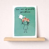 Get Well Soon Card - Take Care Of Yourself