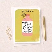 Get Well Soon Card - Magic Get Better Soon Potion