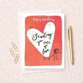 Birthday Card - Sending You Lots Of Love Birthday Card - Sending You Lots Of Love
