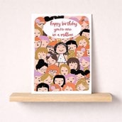 Birthday Card - One In A Million Birthday Card - One In A Million