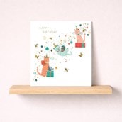 Birthday Card - Cute Cats
