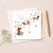 Birthday Card - Sweet Dogs