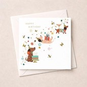 Birthday Card - Sweet Dogs Birthday Card - Sweet Dogs