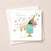 Anniversary Card - Champagne Anniversary Card - Champagne