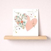 Wedding Card - Hearts