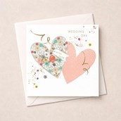 Wedding Card - Hearts