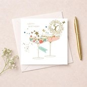 Age 50 Birthday Card - Cocktails Age 50 Birthday Card - Cocktails