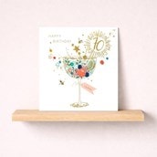 Age 70 Birthday Card - Cocktail Age 70 Birthday Card - Cocktail