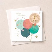 Age 90 Birthday Card - Bunch Of Balloons