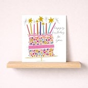 Birthday Card - Birthday Cake