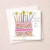 Birthday Card - Birthday Cake