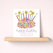 Birthday Card - Birthday Cupcake