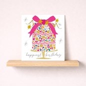 Birthday Card - Happiest Birthday Cake Birthday Card - Happiest Birthday Cake