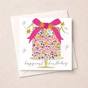 Birthday Card - Happiest Birthday Cake Birthday Card - Happiest Birthday Cake