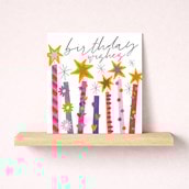Birthday Card - Birthday Candles Birthday Card - Birthday Candles