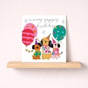 Birthday Card - Yappy Birthday Birthday Card - Yappy Birthday