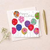 Birthday Card - Birthday Balloons Birthday Card - Birthday Balloons