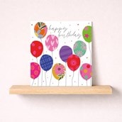 Birthday Card - Birthday Balloons