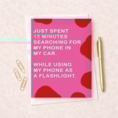 Open Card - Searching For My Phone Open Card - Searching For My Phone