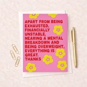 Open Card - Apart From Being