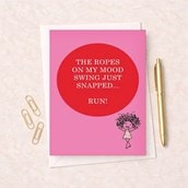 Open Card - The Ropes On My Mood Swing Just Snapped