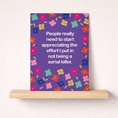 Open Card - Not Being A Serial Killer Open Card - Not Being A Serial Killer