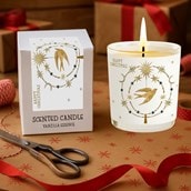 Vanilla Scented Christmas Candle - Dove Vanilla Scented Christmas Candle - Dove