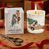 Vanilla Scented Christmas Candle - Car Full Of Gifts