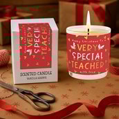 Vanilla Scented Christmas Candle - Very Special Teacher