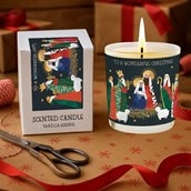 Vanilla Scented Christmas Candle - Nativity Scene Vanilla Scented Christmas Candle - Nativity Scene