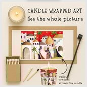 Vanilla Scented Christmas Candle - Three Kings Vanilla Scented Christmas Candle - Three Kings