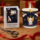 Vanilla Scented Christmas Candle - Angels Vanilla Scented Christmas Candle - Angels