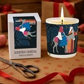 Vanilla Scented Christmas Candle - Mary and Joseph Vanilla Scented Christmas Candle - Mary and Joseph