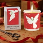 Vanilla Scented Christmas Candle - White Dove Vanilla Scented Christmas Candle - White Dove
