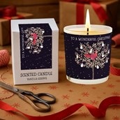 Vanilla Scented Christmas Candle - Partridge In A Pear Tree
