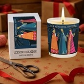 Vanilla Scented Christmas Candle - The Three Kings