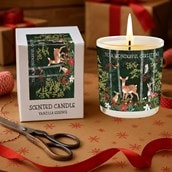 Vanilla Scented Christmas Candle - Woodland Animals Vanilla Scented Christmas Candle - Woodland Animals