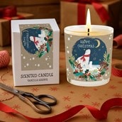 Vanilla Scented Christmas Candle - Polar Bears Vanilla Scented Christmas Candle - Polar Bears