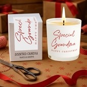 Vanilla Scented Christmas Candle - Special Grandma Vanilla Scented Christmas Candle - Special Grandma