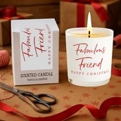 Vanilla Scented Christmas Candle - Fabulous Friend